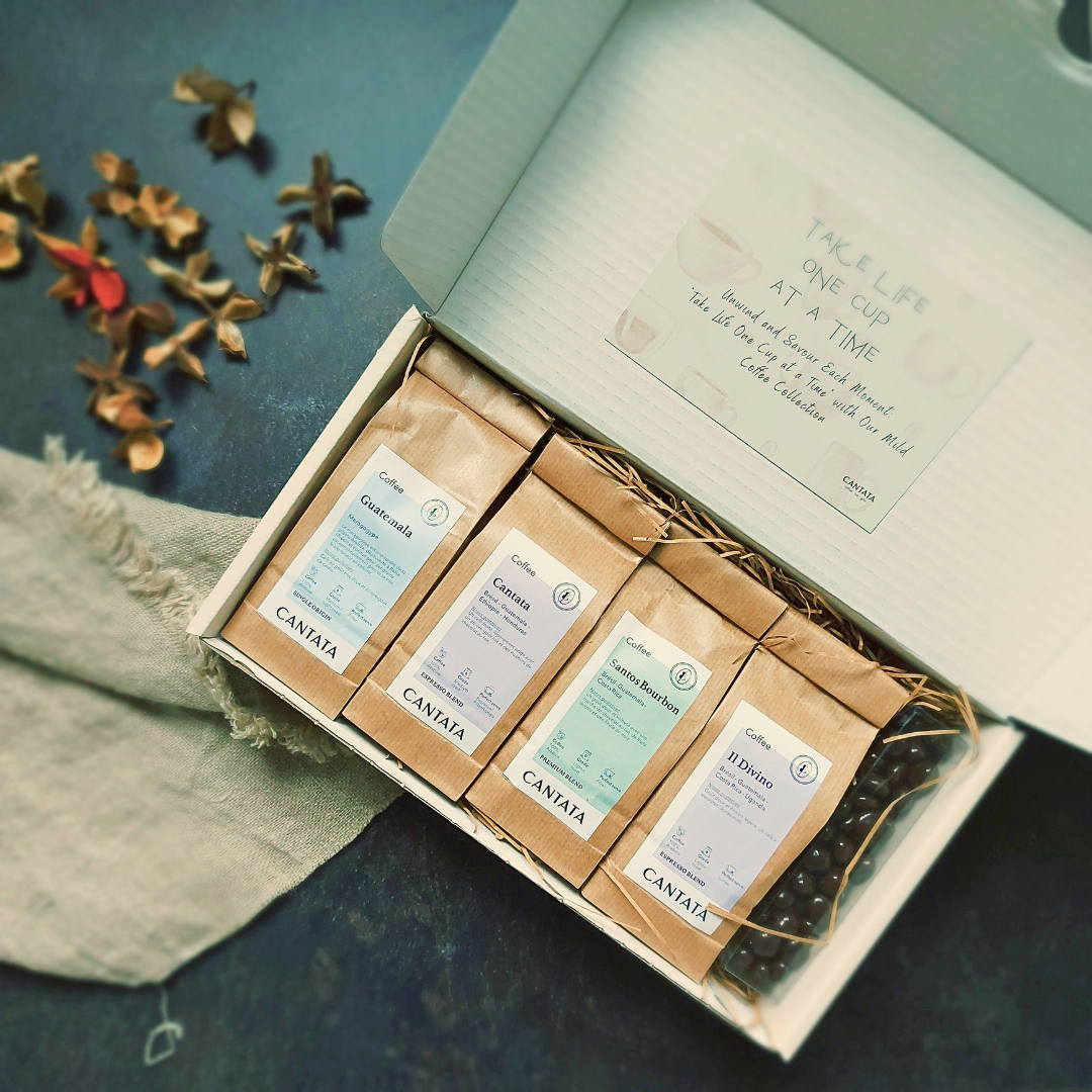 Take life one cup at a time - coffret cadeau café mild