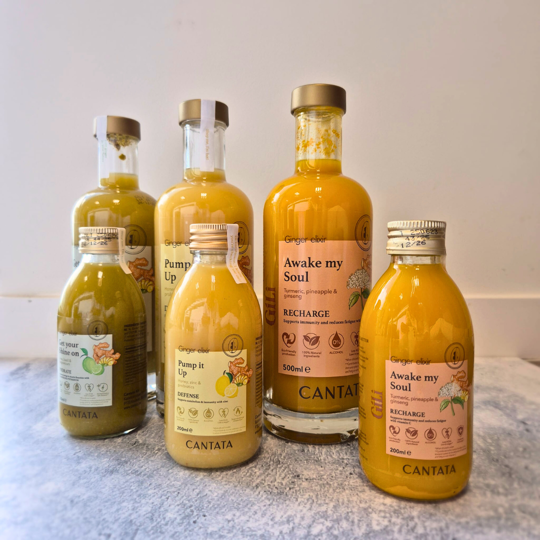 Cantata Ginger Elixir Pump it Up 500ml