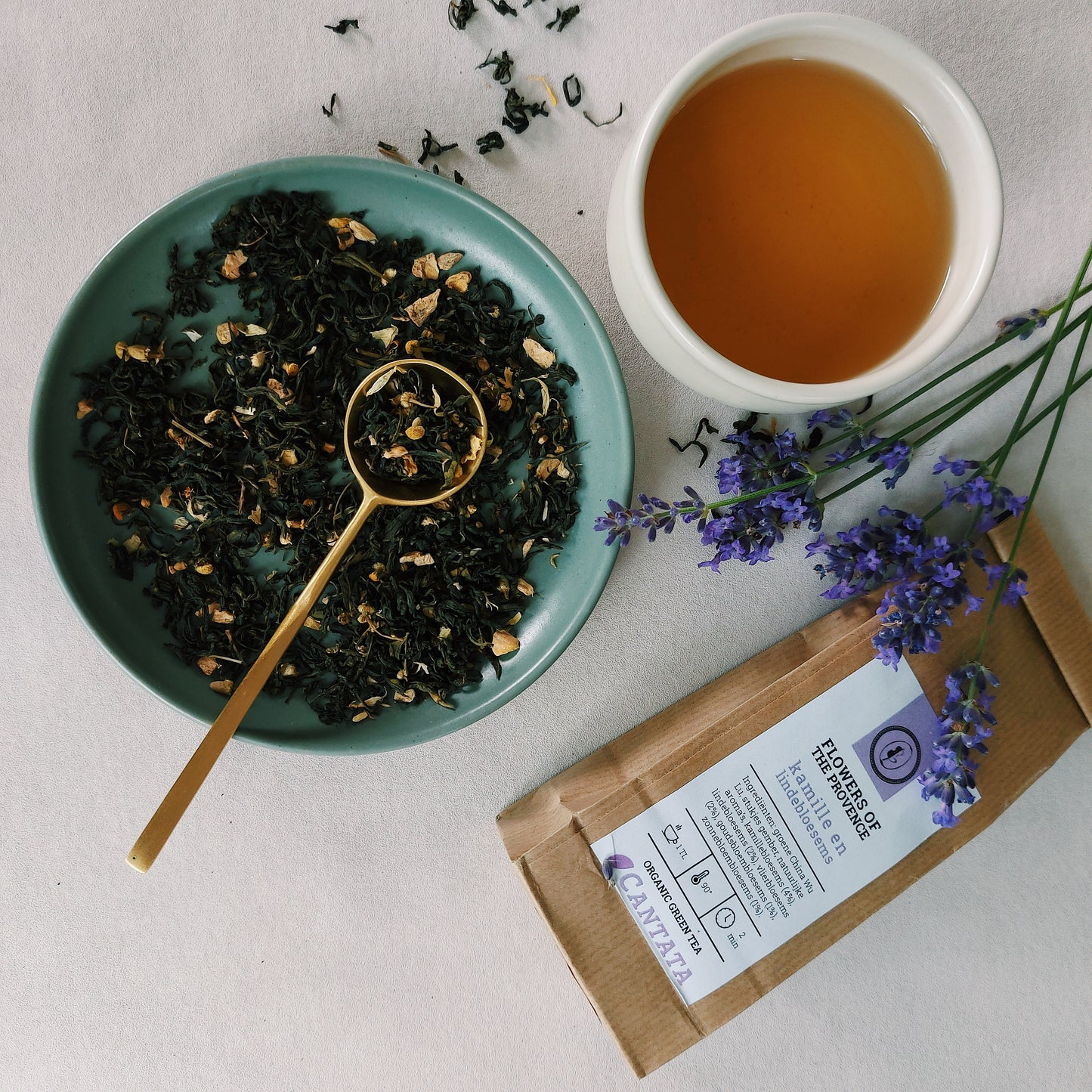 Thé vert Flowers of the Provence