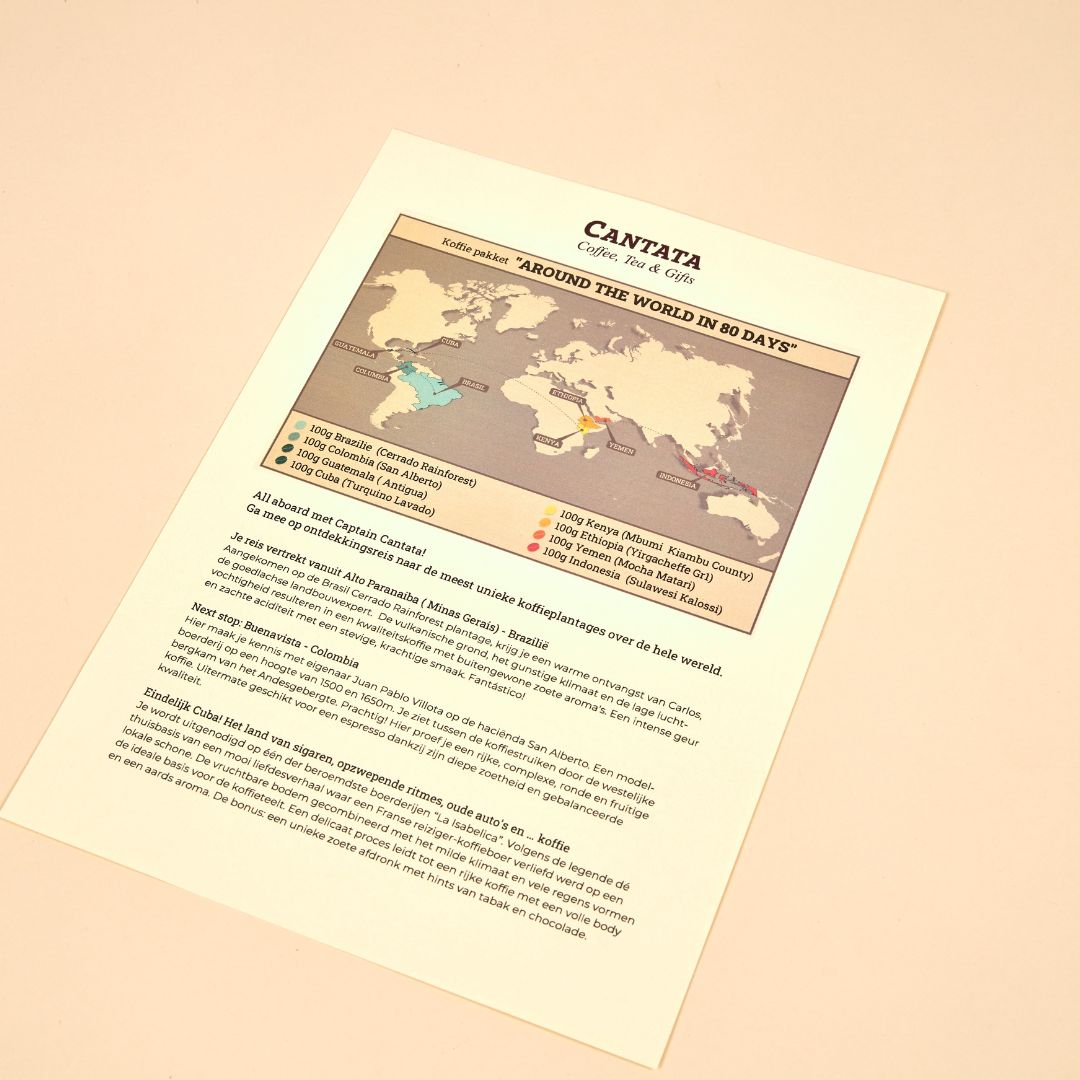 Around the World in 80 Days - Pack découverte café